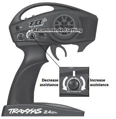 traxxas tqi tranmistter illustration