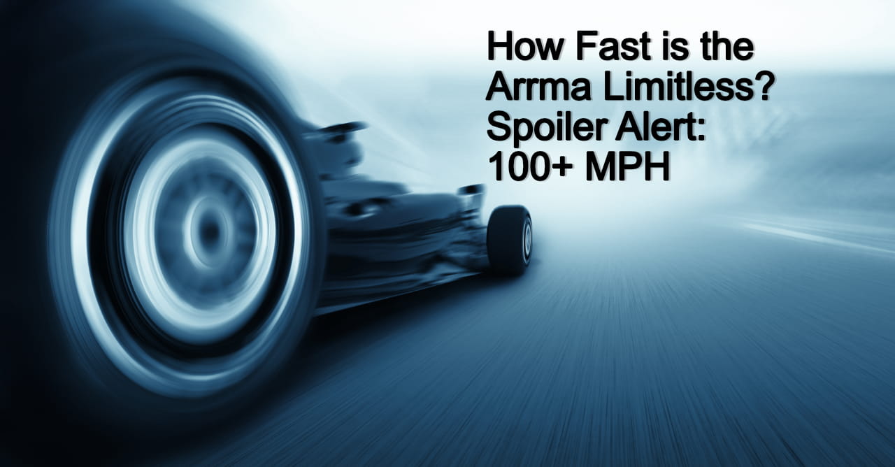 how fast is the arrma limitless graphic feature image
